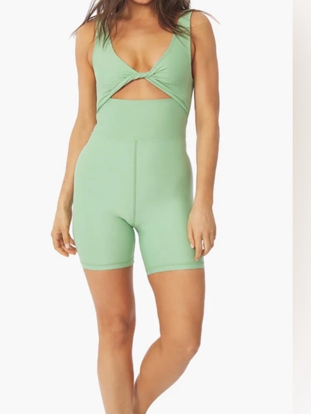 We wore what twist cutout workout jumpsuit